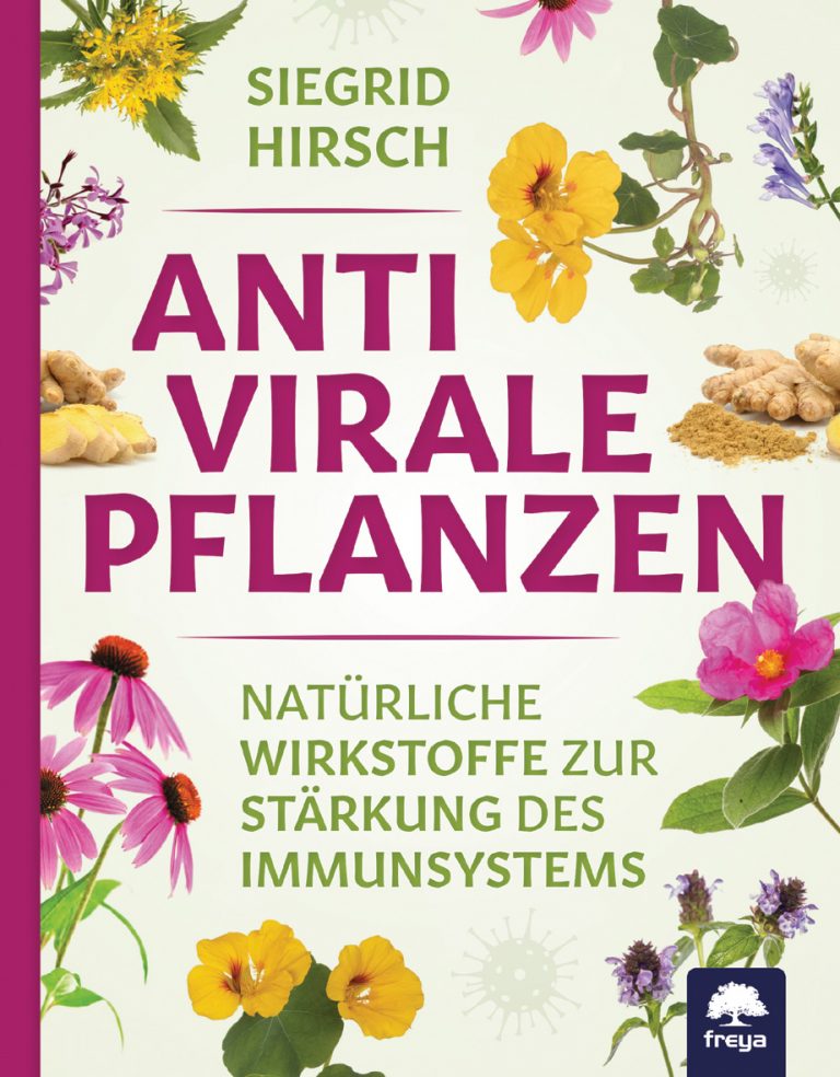 BUCHCOVER Antivirale Pflanzen - RGB-Farben
